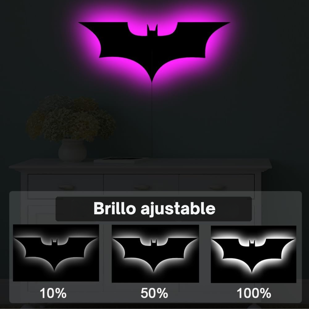 Lámpara Decorativa LED de Madera