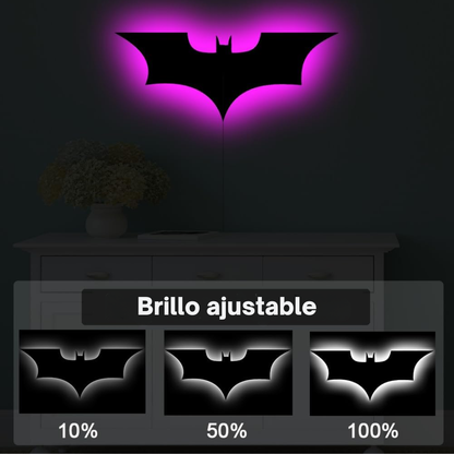 Lámpara Decorativa LED de Madera