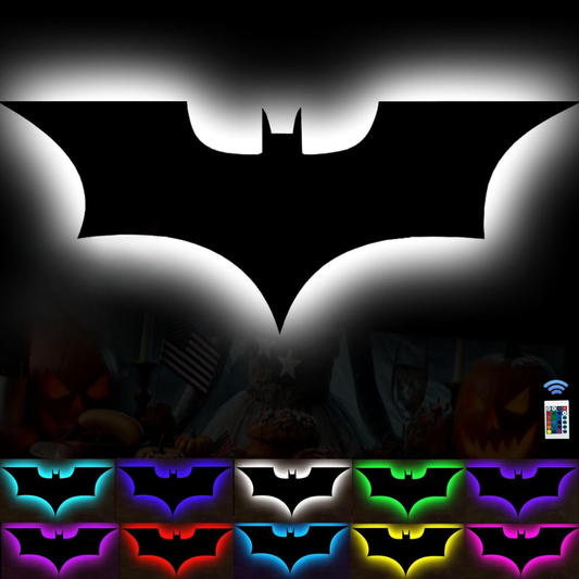 Lámpara Decorativa LED de Madera